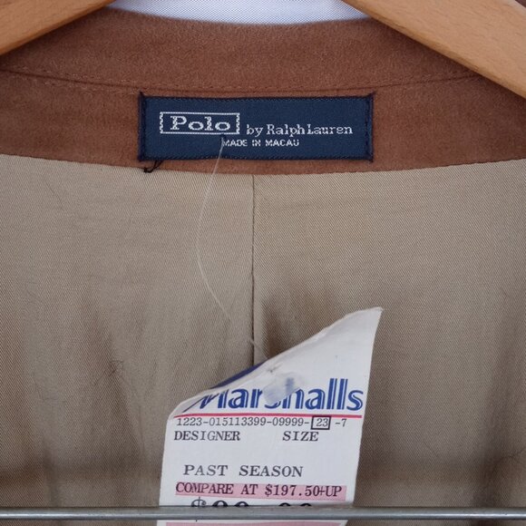 NWT Polo by Ralph Lauren brown beige blazer suit Size XL - Picture 2 of 3